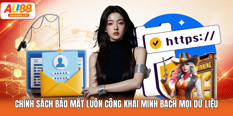 Chính sách bảo mật luôn công khai minh bạch mọi dữ liệu