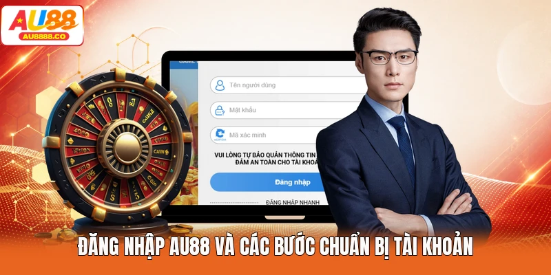 Đăng nhập AU88 và các bước chuẩn bị tài khoản
