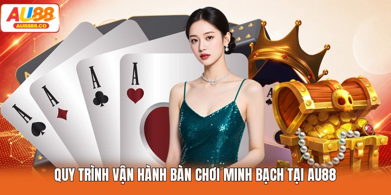 Quy trình vận hành bàn chơi minh bạch tại AU88